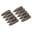 Silverline Bitset - Cr-V PH2 x 25 mm - 10 stuks