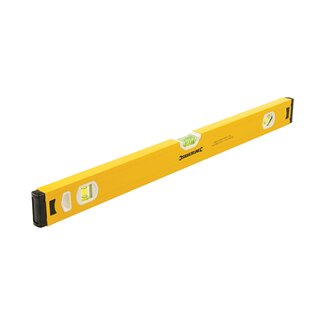 Silverline Waterpas - 3 libellen - 45º, 90º, 180º - 600 mm - aluminium