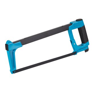 Silverline IJzerzaag - aluminium handvat, carbonstalen blad - strak gespannen - 300 mm - grijs - voor metaal, 24 tanden per duim