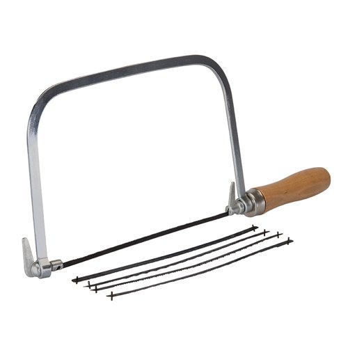Silverline Figuurzaag - Inclusief 5 Zaagbladen - 170 mm - 24 TPI Silverline Figuurzaag - Inclusief 5 Zaagbladen - 170 mm - 24 TPI