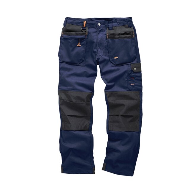 Scruffs Werkbroek Worker Plus - Kleur Blauw - Maat UK - 30R / EU - 46M