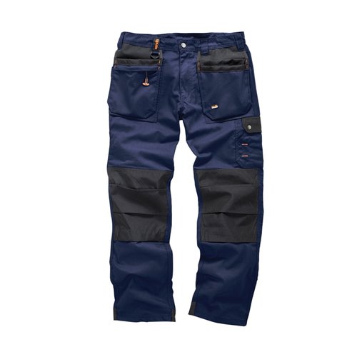 Scruffs Werkbroek Worker Plus - Kleur Blauw - Maat UK - 38L / EU - 54L Scruffs Werkbroek Worker Plus - Kleur Blauw - Maat UK - 38L / EU - 54L