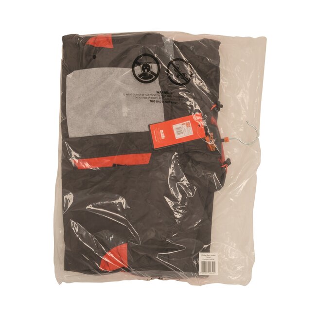 Scruffs werkjas - scheurvast polyester - lichtgewicht en waterdicht - maat L - grijs - voor bouw en buitenwerk