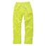 Scruffs regenpak - polyester/pvc - waterdicht, getapete naden, capuchon - maat XL - geel - 2-delig - voor werk en buitengebruik