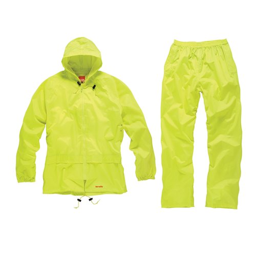 Scruffs Regenpak - Geel - 2 Delig - Maat XL Scruffs Regenpak - Geel - 2 Delig - Maat XL