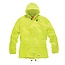 Scruffs regenpak - polyester/pvc - waterdicht, getapete naden, capuchon - maat XL - geel - 2-delig - voor werk en buitengebruik