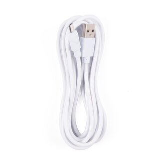 Benson USB Kabel - naar Micro USB - 2 meter - Wit