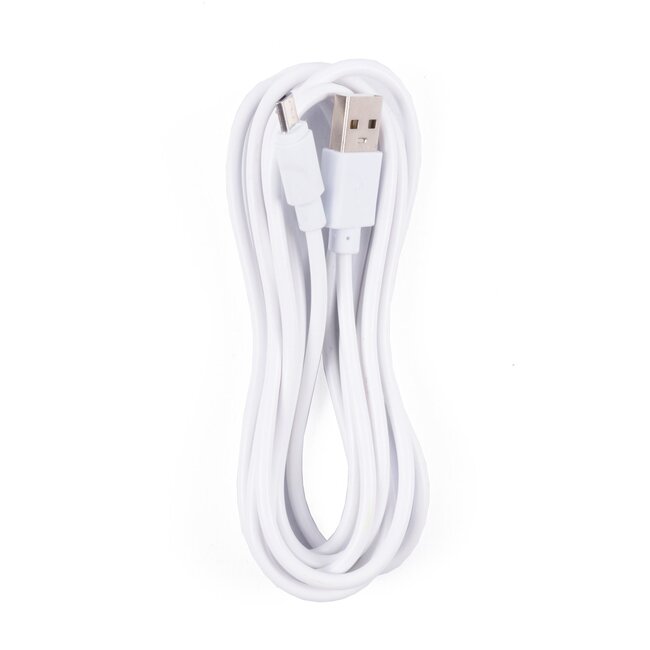 Benson USB Kabel - naar Micro USB - 2 meter - Wit