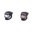 Benson LED fietslamp set - flexibel silicone - waterdicht - zwart - 2-delig