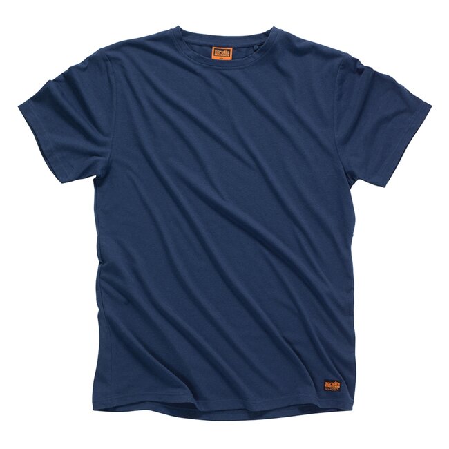 Scruffs Worker T-Shirt - Navy - Maat XL