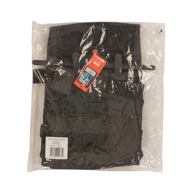 Scruffs Flexibele werkbroek - Slijtvaste Cordura® versteviging - Slanke pasvorm - Grijs - Maat 48S