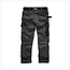 Scruffs Flexibele werkbroek - slijtvaste Cordura versteviging - holsterzakken - maat 54 - grijs