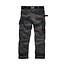 Scruffs Pro Flex Plus Werkbroek - Grijs - Maat UK - 36S / EU - 52S