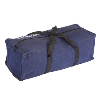 Silverline Heavy-Duty canvas gereedschapstas - 46 x 18 x 13 cm - sterke handvaten - nylon rits