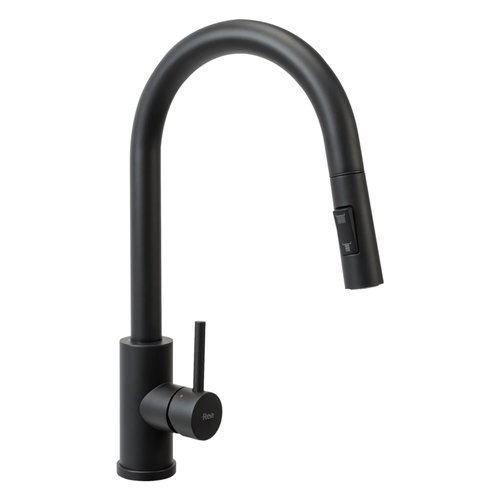 REA Fresh Keukenmengkraan - Hoog Model - Mat Zwart REA Fresh Keukenmengkraan - Hoog Model - Mat Zwart