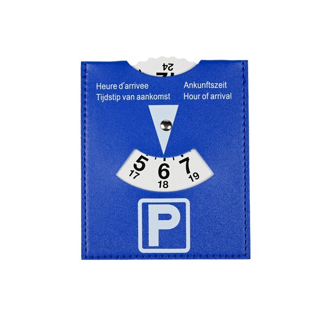 Benson Blauwe parkeerschijf - 10 x 12 cm - Set van 10 stuks - Geldig in heel Europa