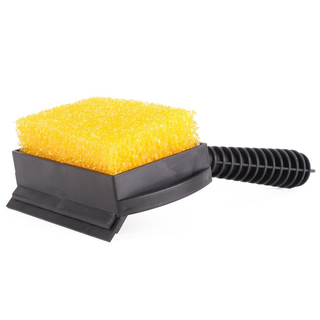 Benson Raamwisser met anti-insectenspons - ergonomisch - 24 cm - aluminium