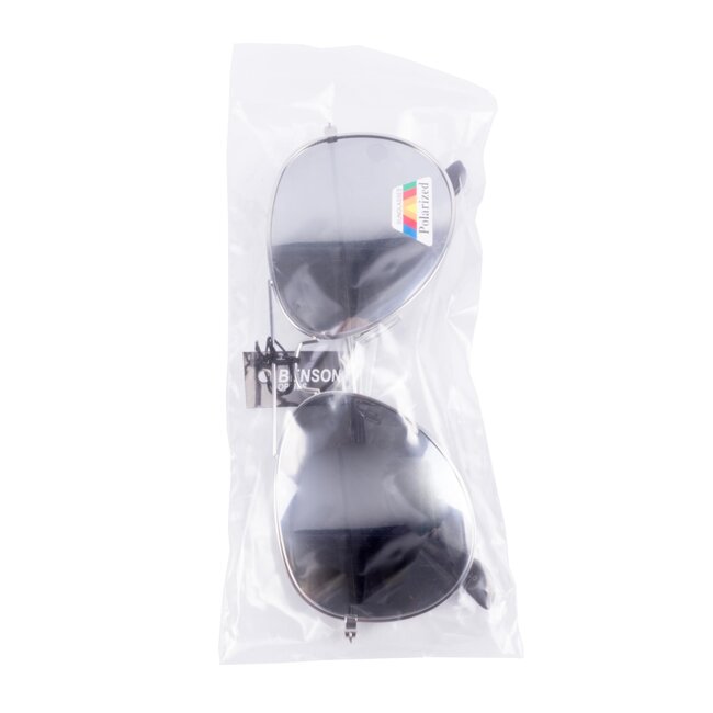 Benson Gepolariseerde zonnebril - Metaal montuur - Kleurenmix - Per stuk