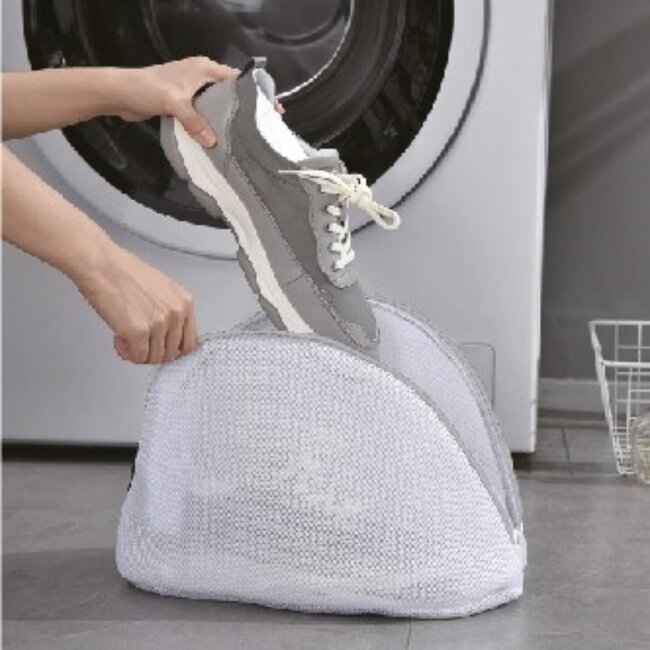 Benson Wasnet voor schoenen - polyester - 42 x 24 cm - wit