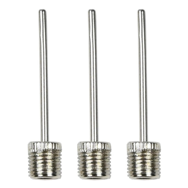 Benson Multifunctionele nippelset voor ballenpomp - 3 stuks - universeel - sportballen