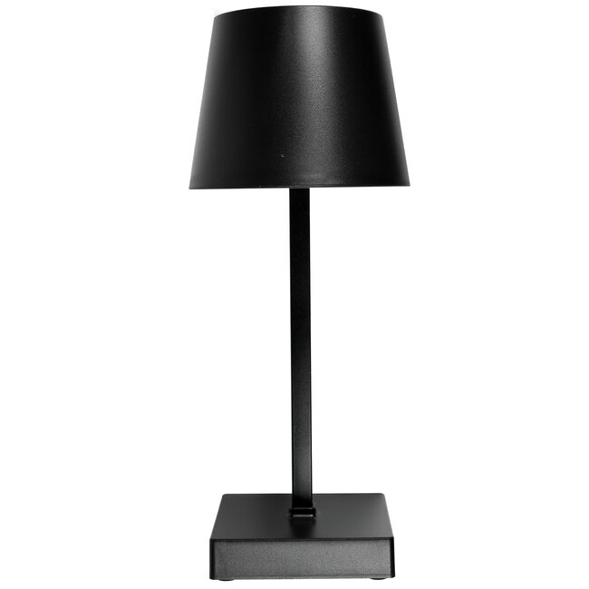 Benson Moderne LED tafellamp - dimbaar - touch bediening - zwart/wit/grijs - energiezuinig - 26 cm