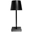 Benson Moderne LED tafellamp - dimbaar - touch bediening - zwart/wit/grijs - energiezuinig - 26 cm