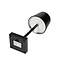 Benson Moderne LED tafellamp - dimbaar - touch bediening - zwart/wit/grijs - energiezuinig - 26 cm