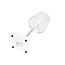 Benson Moderne LED tafellamp - dimbaar - touch bediening - zwart/wit/grijs - energiezuinig - 26 cm