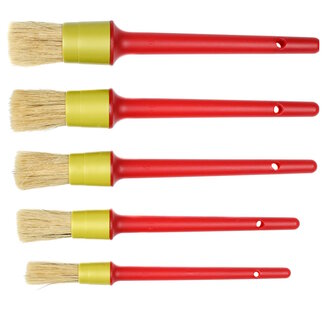 Benson Kwastenset - Rond - Synthetisch - Ergonomisch - 5-delig