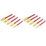 Benson Kwastenset - Synthetisch - Rond - 10 stuks - Comfortabele grip - Duurzaam
