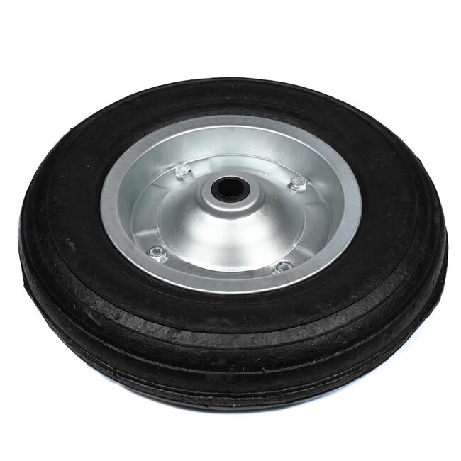 Benson Kruiwagenwiel - Semi-solid band - Ø 335 x 75mm - Asgat 20mm - Stevig en betrouwbaar