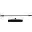 Benson Bezem met rubberen haren - telescopische steel 68-120 cm - ingebouwde watertrekker
