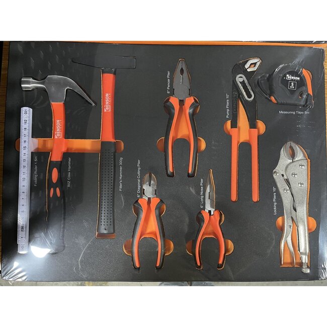 Benson Demonteerbare gereedschapstrolley - 2 laden - robuust staal - 665 x 465 x 885 mm