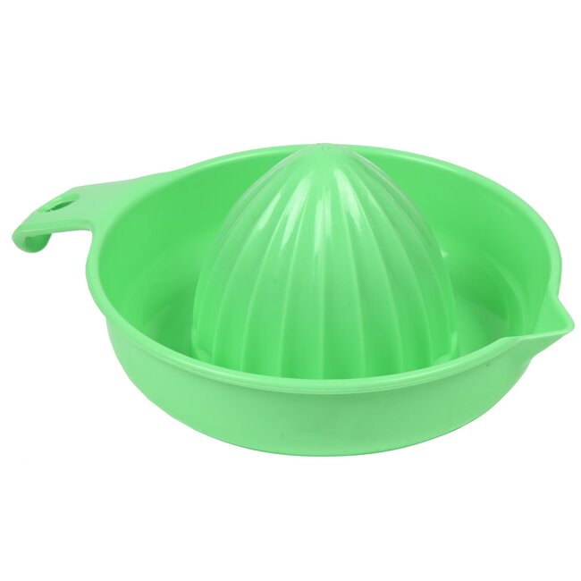 Benson Compacte citruspers - met opvangbak en schenkmond - 14 x 18 x 7 cm - mix