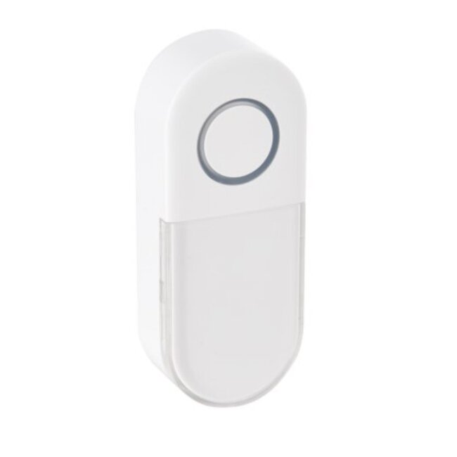 Benson Draadloze deurbel - 38 melodieën - 150 meter bereik - wit