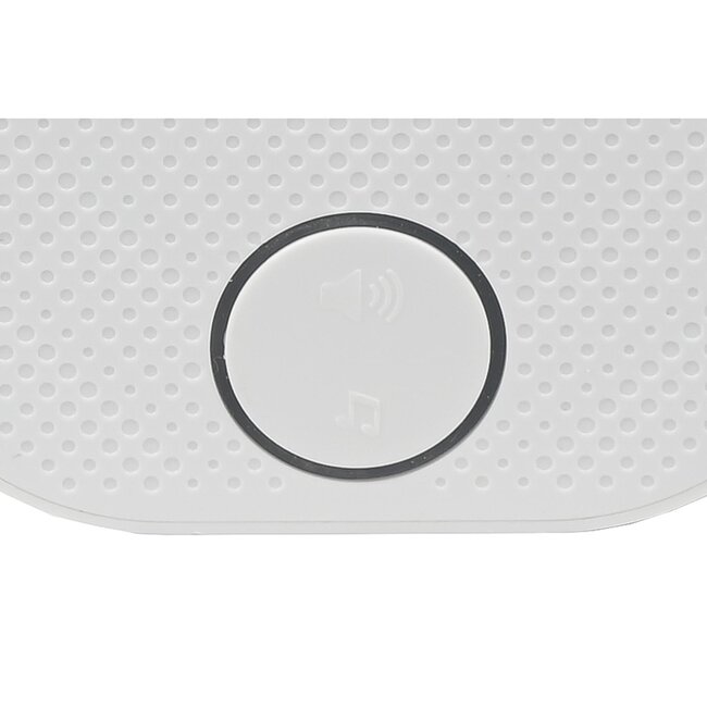 Benson Draadloze deurbel - 38 melodieën - 150 meter bereik - wit