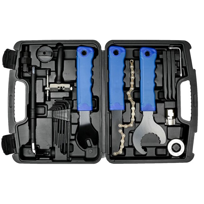 Benson Complete fiets gereedschapset - 21 delig - met opbergkoffer - ideaal voor reparatie en onderhoud