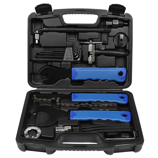 Benson Complete fiets gereedschapset - 21 delig - met opbergkoffer - ideaal voor reparatie en onderhoud