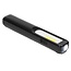 Hofftech Multifunctionele looplamp met zaklamp - oplaadbaar - magneet en haak - 180 lumen - 3W - USB