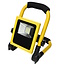 Hofftech Inklapbare en oplaadbare led-straler - 10W - 20 SMD leds - Weerbestendig - 6400k wit licht