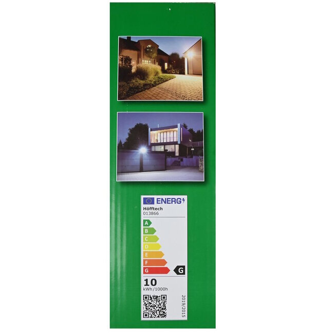 Hofftech Inklapbare en oplaadbare led-straler - 10W - 20 SMD leds - Weerbestendig - 6400k wit licht