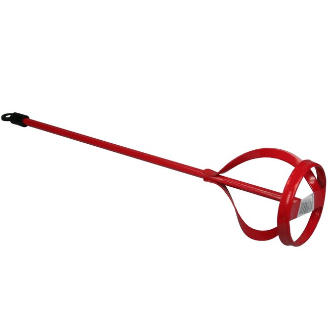 Benson Verfmixer - Staal - Ø 8 cm - Rood - 42 cm Lengte