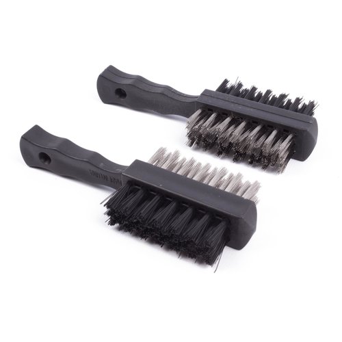 Benson Borstel Set - Staal en Nylon - 2 delig Benson Borstel Set - Staal en Nylon - 2 delig