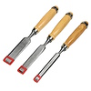 Benson Houtbeitelset - 12, 18 en 24 mm - 3 delig Benson Houtbeitelset - 12, 18 en 24 mm - 3 delig
