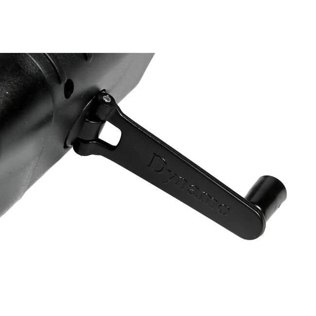 Hofftech Compacte zaklamp met karabijnhaak - solar en dynamo - 3 LED - 124x45x32 mm