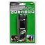 Hofftech Compacte zaklamp met karabijnhaak - solar en dynamo - 3 LED - 124x45x32 mm