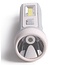 Hofftech Zaklamp 1 Watt LED met 1 Watt COB - Oplaadbaar - Grijs