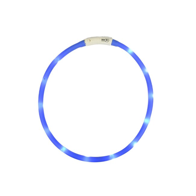 Benson Hondenhalsband - 12 LED's - USB oplaadbaar - Waterbestendig - Ø 23,5 cm - Mix