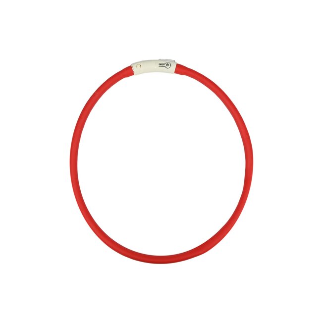 Benson Hondenhalsband - 12 LED's - USB oplaadbaar - Waterbestendig - Ø 23,5 cm - Mix