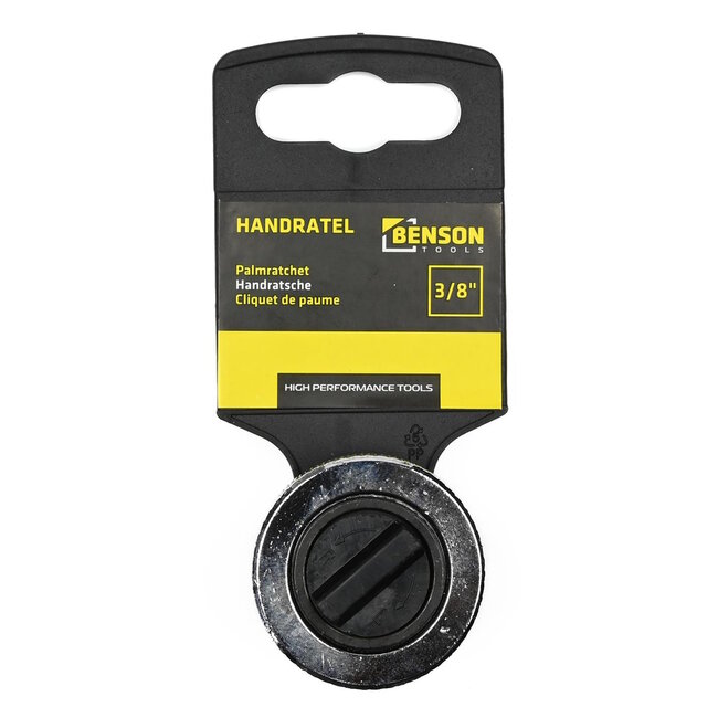 Benson Handratel - Omkeerbaar - Voor krappe hoekjes - 3/8 inch